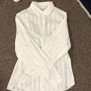 Anne Fontaine long sleeve blouse with strippes